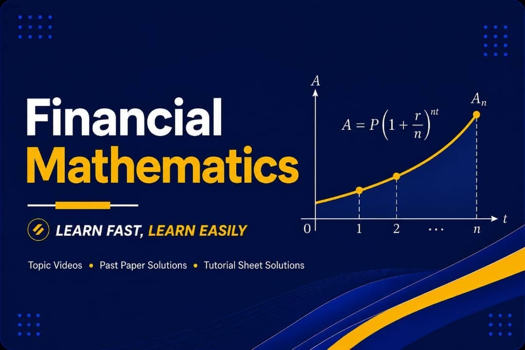 FINANCIAL MATHEMATICS - MAT2001