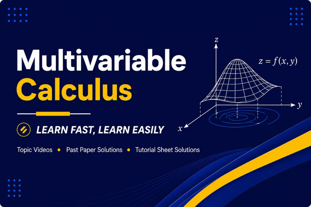 MULTIVARIABLE CALCULUS - MAT3100