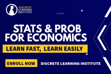 STATS & PROB  FOR ECONOMICS 